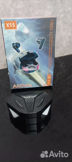 Беспроводные наушники игровые с подсветкой