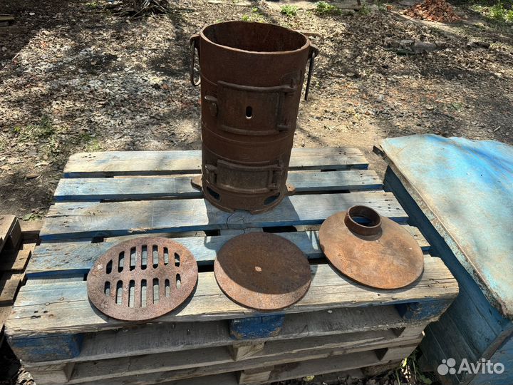 Армейская печка, буржуйка