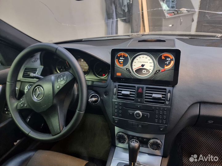 Магнитола 1/32gb Mercedes w204 AMGстиль android 11