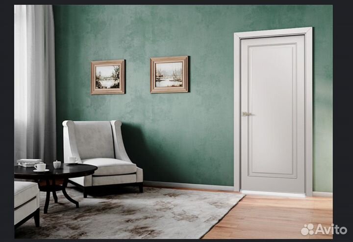 Межкомнатные двери 700х2000 с остеклением под ключ