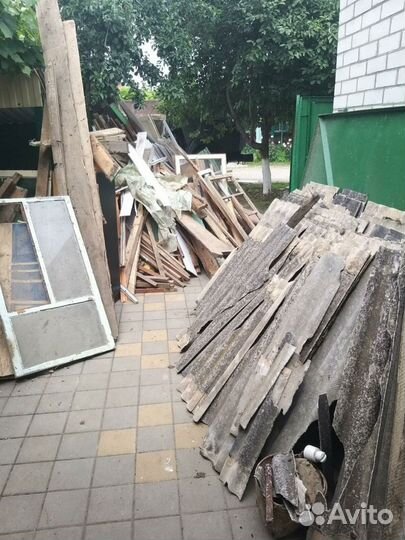 Демонтаж,снос строений с вывозом на самосвале