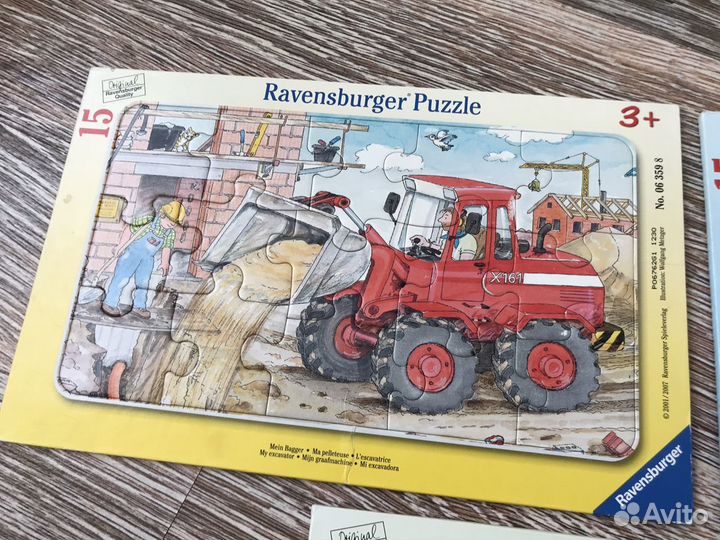 Пазлы ravensburger puzzle для детей