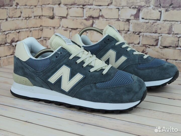 New Balance 574 синий