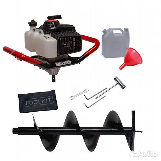 Мотобур ADA Ground Drill-7 + Шнек 250 мм