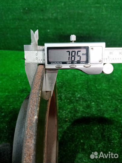 Диск тормозной (комплект) задний Citroen Xsara