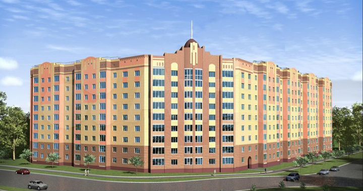 2-к. квартира, 67,7 м², 4/9 эт.