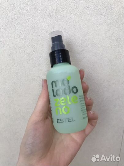 Спрей для лица Molodo Zeleno Estel новый