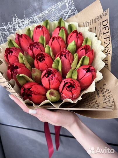 Букет из зефира. Зефирные цветы