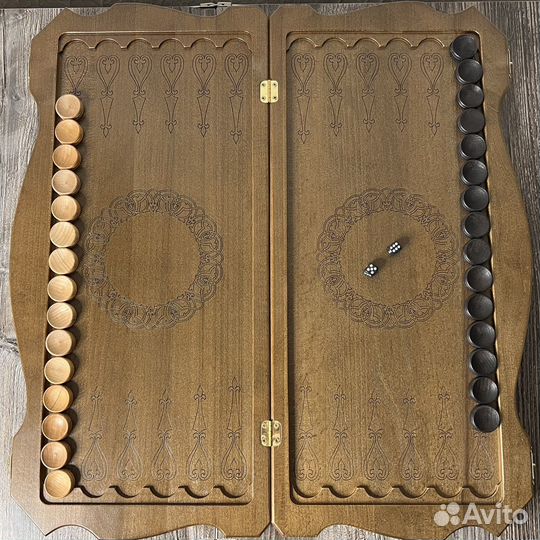 Нарды резные