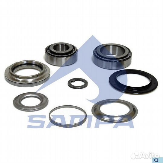 Ремкомплект ступицы BPW ECO 6,5-9 т