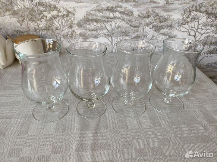 Ваза стекло бокал на ножке