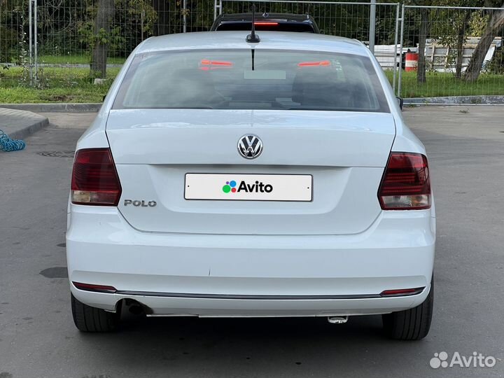 Volkswagen Polo 1.6 AT, 2019, 143 553 км
