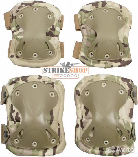 Наколенники,налокотники X-тип EmersonGear Multicam