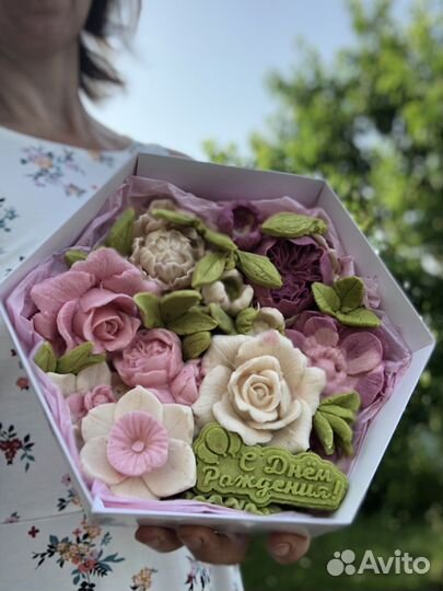 Зефирные розы и другие цветы, вау-зефир