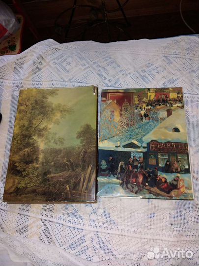 Книги альбомы живопись