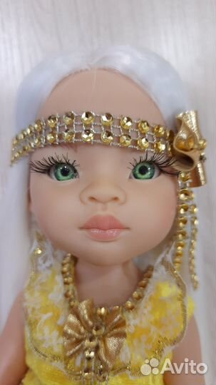 Кукла Алина ооак Паола Рейна. Голова