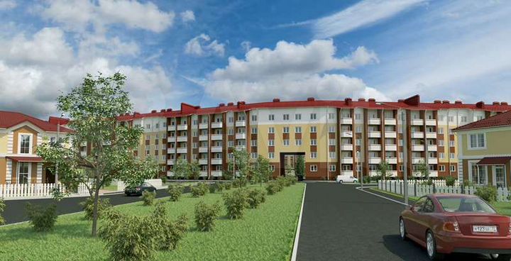 1-к. квартира, 35,1 м², 4/5 эт.