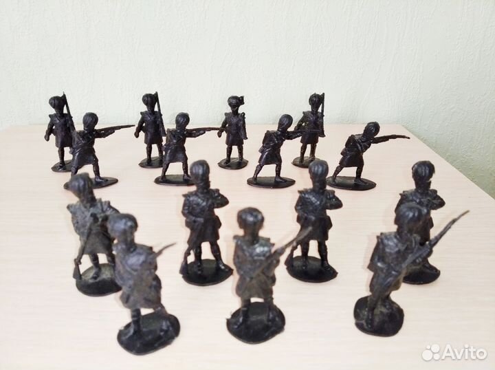 Солдатики шотландские стрелки одним пакетом