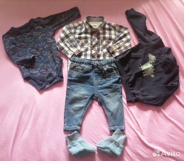 Продам вещи для мальчика 68-74