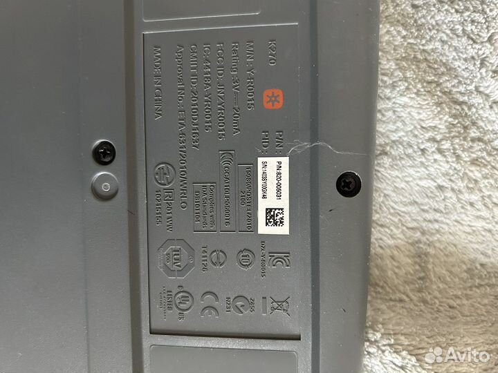 Клавиатура logitech 270 беспроводная