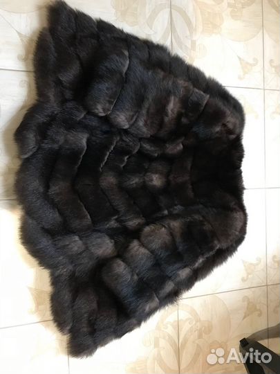 Шуба из песца