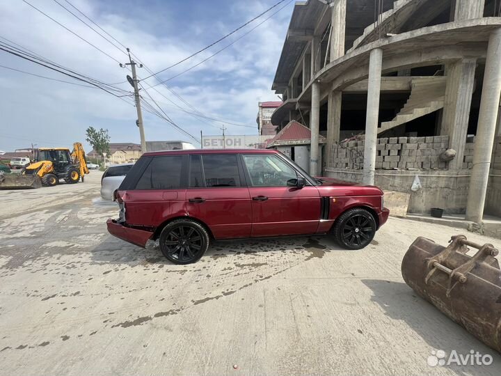 Land Rover Range Rover 4.4 AT, 2005, битый, 203 000 км