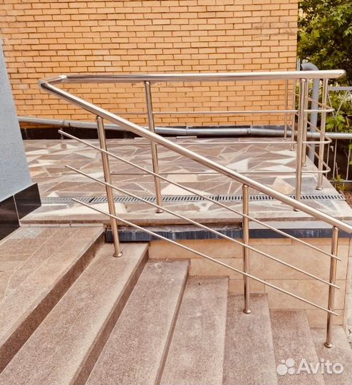 Перила из нержавеющей стали