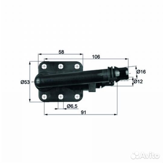 Mahle TO 5 82 Термостат масляной системы
