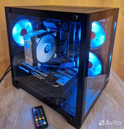 Игровой пк intel E5 2666/RX 590/16GB DDR4