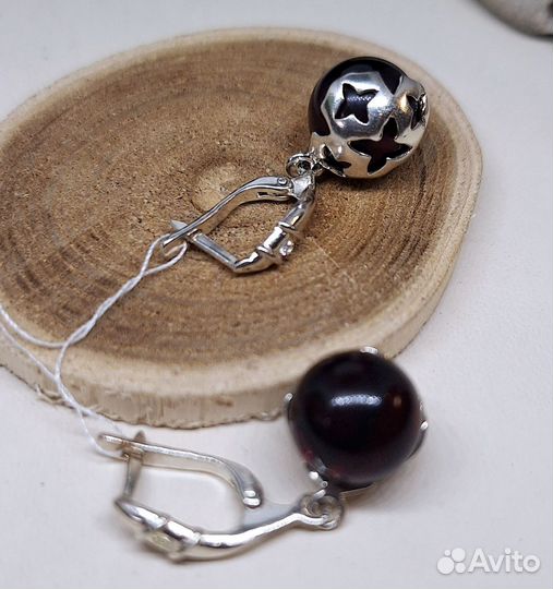 Серебряные серьги