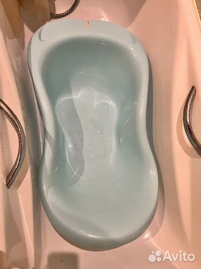 Ванночка для купания с горкой