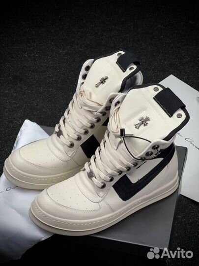 Rick owens geobasket x Chrome hearts