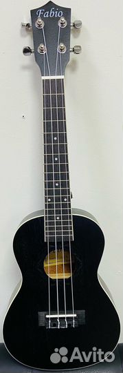 Укулеле концерт новая Fabio XU 23-22 BK