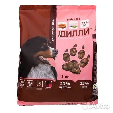 Корм Дилли для взрослых собак