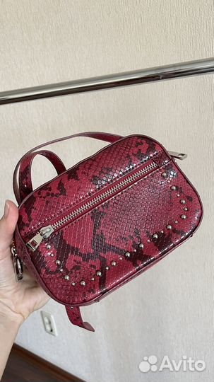 Сумка кроссбоди натуральная кожа