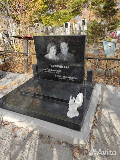 Памятник с установкой, реставрация старых