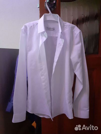 Рубашка школьная для мальчика, р. 134-140