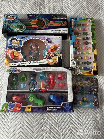 Пакет новых игрушек для мальчика