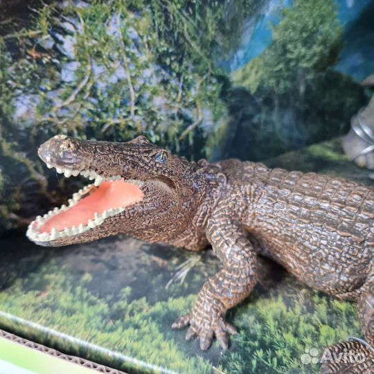 Набор животных Слоны, крокодил арт. 9899-66