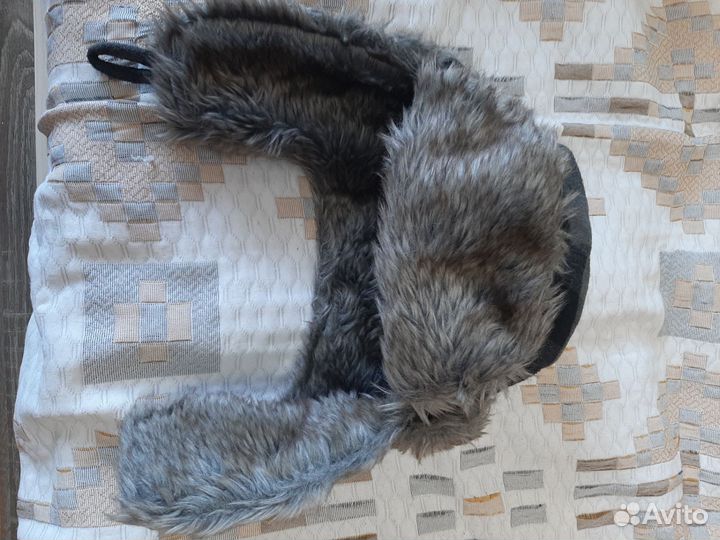 Шапка ушанка мужская