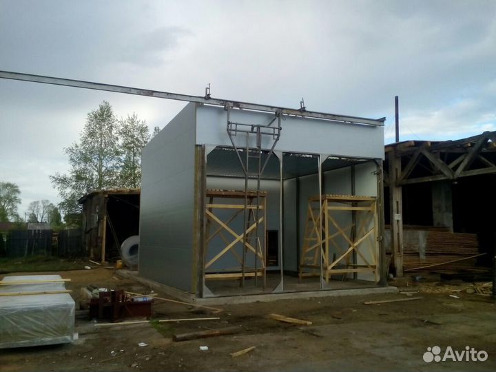 Сушильная камера для древесины 25 м3