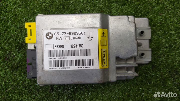 Блок управления airbag Bmw 7 Series E66 N62 4 2002