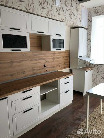 Кухонный гарнитур Белый софт 2.85 см новый модульн