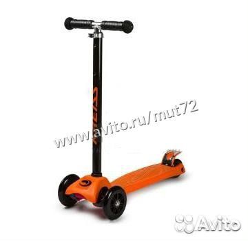 Самокат трехколесный детский