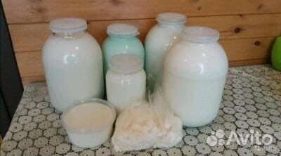 Молочная продукция из деревни