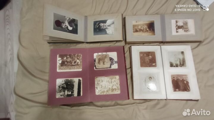 Старинные Фото альбомы 4шт
