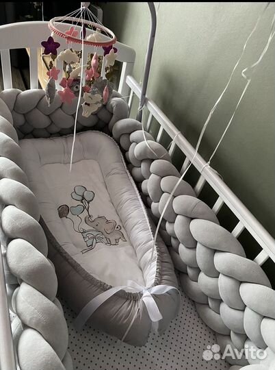 Косичка в кроватку