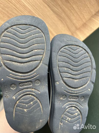 Сапоги без утеплителя Crocs C8-9