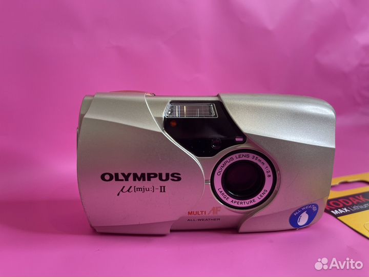 Пленочный фотоаппарат olympus mju ii