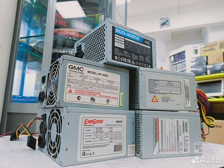 Блоки питания от 300W до 1000W